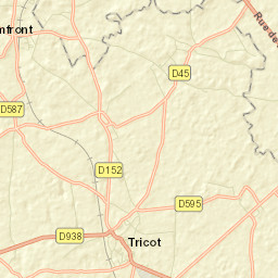 Tricot Street Map