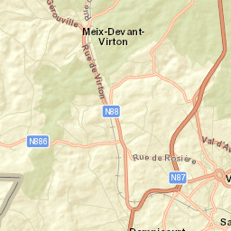 Meix-devant-Virton Street Map
