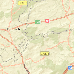 Dippach Street Map
