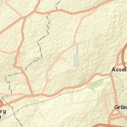 Grünstadt Street Map