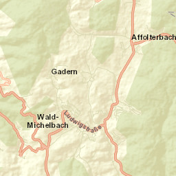 Wald-Michelbach Street Map