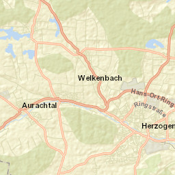 Herzogenaurach Street Map