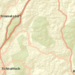 Simmelsdorf Street Map