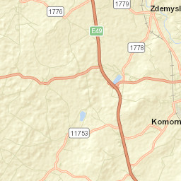 Okres Plzeň-jih Street Map