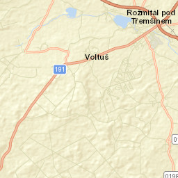 Rožmitál pod Třemšínem Street Map