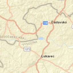 Lukavec Street Map