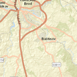 Havlíčkův Brod Street Map