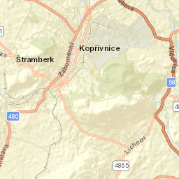 Štramberk Street Map