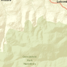 Lubomierz Street Map