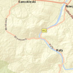 Nowy Żmigród Street Map