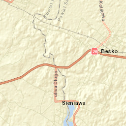 Besko Street Map
