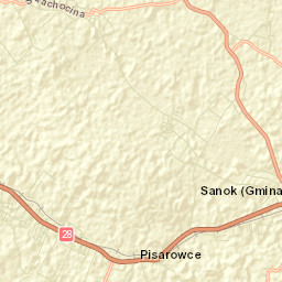 Nowosielce-Gniewosz Street Map