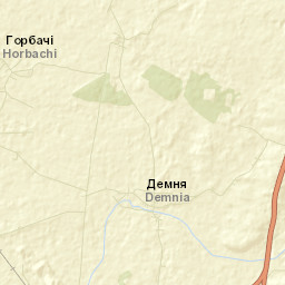 Demnya Street Map
