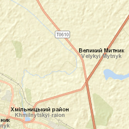 Khmilnyk Street Map