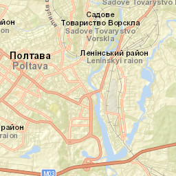 Poltava Street Map