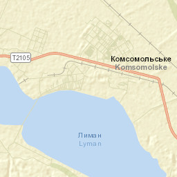 Slobozhans’ke Street Map