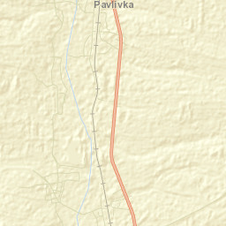 Pavlivka Street Map