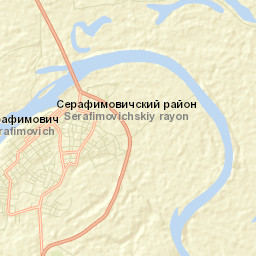 Serafimovich Street Map