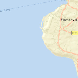 Flamanville Street Map