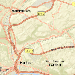 Harfleur Street Map