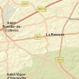 Saint-Romain-de-Colbosc Street Map