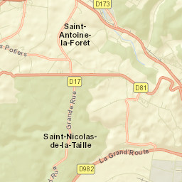 Saint-Nicolas-de-la-Taille Street Map