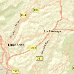 Lillebonne Street Map