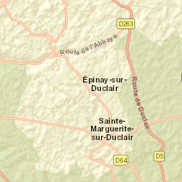 Sainte-Marguerite-sur-Duclair Street Map