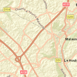 Saint-Jean-du-Cardonnay Street Map