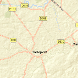Carlepont Street Map