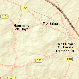Saint-Erme-Outre-et-Ramecourt Street Map
