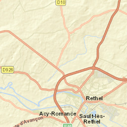Rethel Street Map
