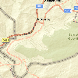 Rouvroy Street Map