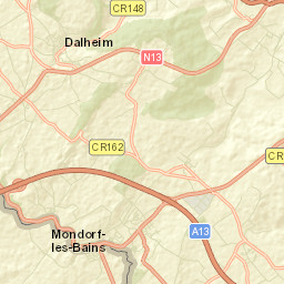 Dalheim Street Map
