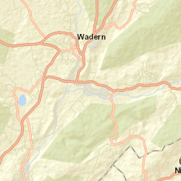 Wadern Street Map