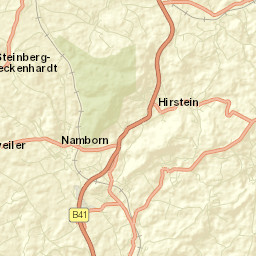 Namborn Street Map