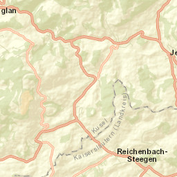 Reichenbach-Steegen Street Map