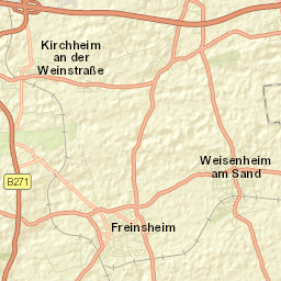 Freinsheim Street Map