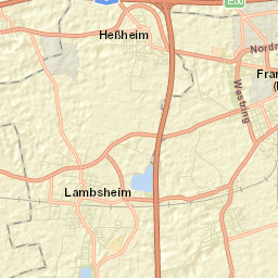 Heßheim Street Map