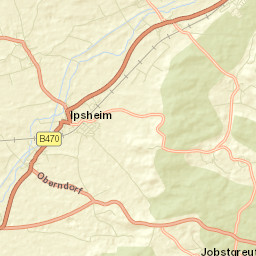 Ipsheim Street Map