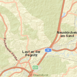 Lauf an der Pegnitz Street Map
