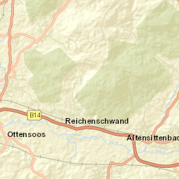 Reichenschwand Street Map