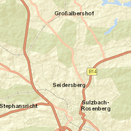 Sulzbach-Rosenberg Street Map
