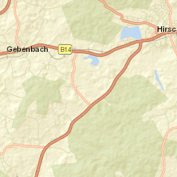 Hirschau Street Map