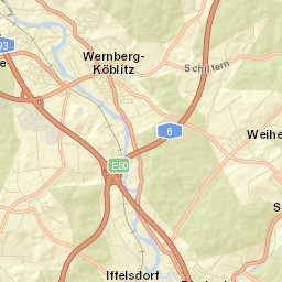 Wernberg-Köblitz Street Map