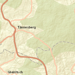Tännesberg Street Map