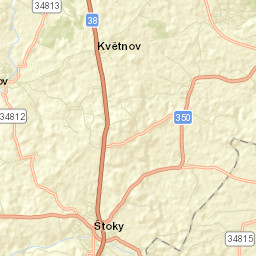 Štoky Street Map