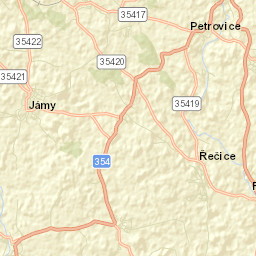 Okres Žďár nad Sázavou Street Map