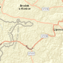 Horní Štěpánov Street Map