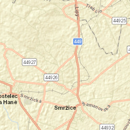 Smržice Street Map